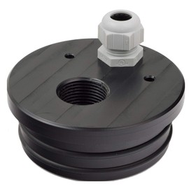 Agora-Tec® Well Lid for 4 Inch DN 100 Well Pipe with 1 Inch (30.3 mm) Internal Thread