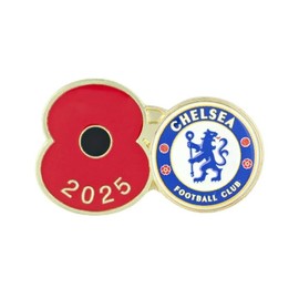 Royal British Legion Chelsea Poppy Football Pin 2025