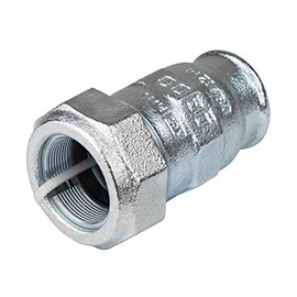 Gebo Fittings Malleable Cast Iron Clamp Connector I, Internal Thread 1 1/2 Inch x 48.3 mm, 01.150.01.05