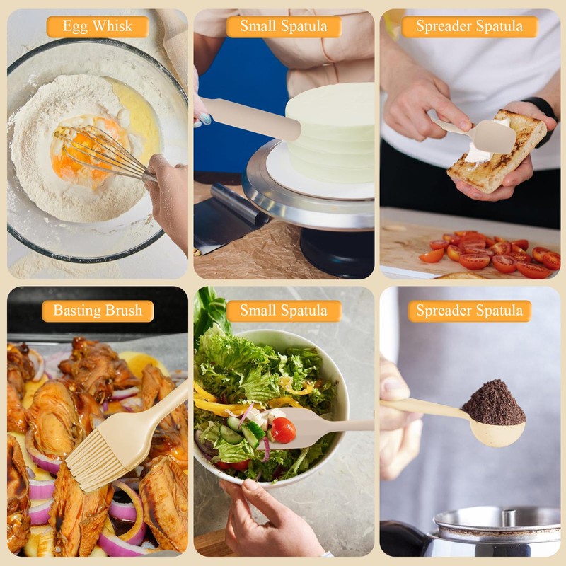 Mixing Bowls with Airtight Lids Set, 20 PCS Kitchen Gadgets