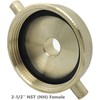 SpringSpray 2-1/2" NST (NH) Female x 3/4" GHT Male Brass