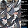 Xkeribom Steering Wheel Cover for Lacing Leather 37-38 cm 12