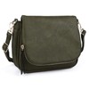 GLITZALL Small Crossbody Bag for Women PU Leather Over Shoulder
