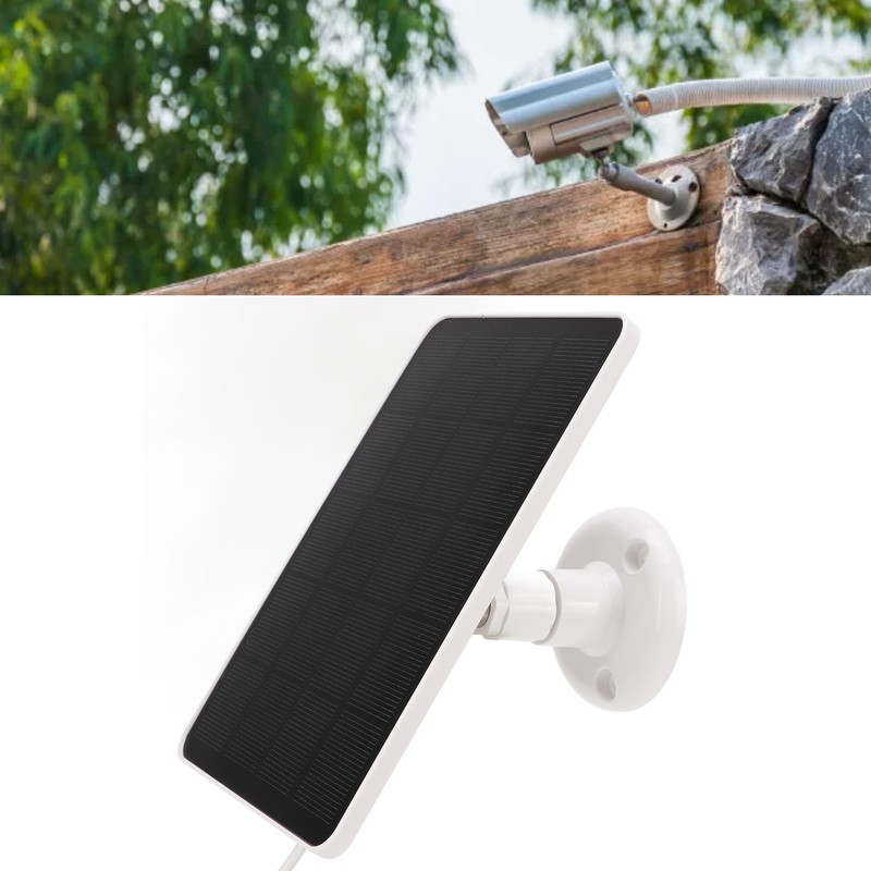 Solar Charging Panel Monocrystalline Silicon 4W 5V with Charging Cable