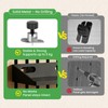 GEEKHOM Acoustic Panel Shelves 2 Pack: No Drill Floating Shelves