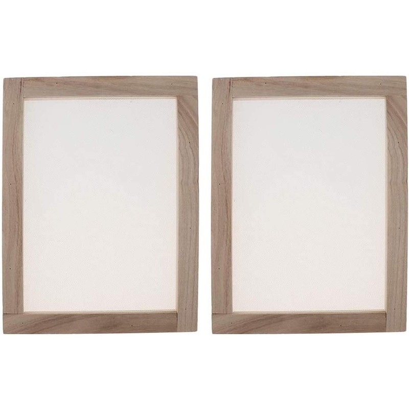 Paper Making Mould and Deckle Wooden Papermaking Frame Handcraft DIY