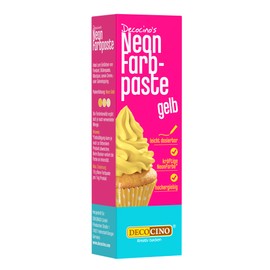 DECOCINO Neon Food Paste, Yellow Food Colouring