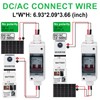 CNLonQcom 63 Amp Solar Disconnect Switch DC500V Circuit Breaker AC