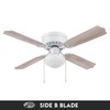 Portage Bay 51491 Cherry Hill Ceiling Fan, 42, White