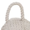Creative Co-Op Nautical Rope Knot Door Stop