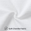 Sungeek Set of 2 Soft Chenille Cushion Covers 50x50cm Square