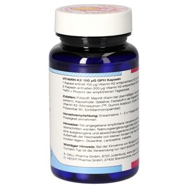Gall Pharma Vitamin K2 100 Mikrogramm GPH Kapseln, 60 Stück, 1er Pack (1 x 60 Stück)