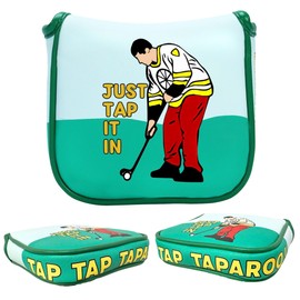Funny Golf Club Headcover, Mallet Putter Head Cover, Driver Head Cover, Golf Gifts Golf Accessories for Men and Women Golfers