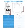 DIHOOL 30A DC Circuit Breaker with Remote Control, 12V-400V DC