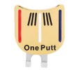 Marcador de Pelota de Golf One Putt Golf Hat Clip