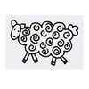 'Sheep' Temporary Tattoo - Water Resistant, Skin-Safe, Non-Toxic Transfer (TO00018066)