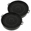 SPARES2GO Carbon Charcoal Filter for Bosch Cooker Hoods/Kitchen Vents (Pack