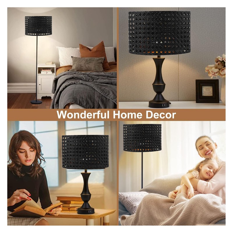 Iron Hollow Oval Lampshade Metal Engraving Hollow Lampshade Compatible for
