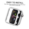 VILLFUL Smartwatch Crystal Case Cover for Series Protective Frame with