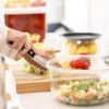 Buddeez Tritan Bowls with Press-To-Seal Lids, Food Prep Bowls, Mixing