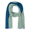 LINDENMANN Men's Scarf Green Men's Scarf Thin 55% Cotton and