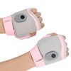 2 Pcs Heated Glove Multifunctional Self Heating Half Finger USB