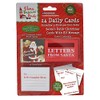 PMS 24 DAILY CHRISTMAS CARDS FROM SANTA W/ENVELOPES & LETTER