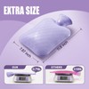 FORICOM 2-Pack 2L Hot Water Bottles, Hot & Cold Therapy