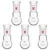 [5 Pack] CS Labglass 25ml Single Neck Round Bottom Flask