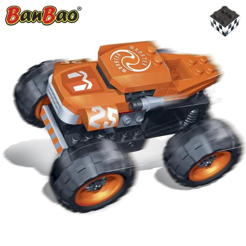 BanBao Monster Toy Building Set, 81-Piece