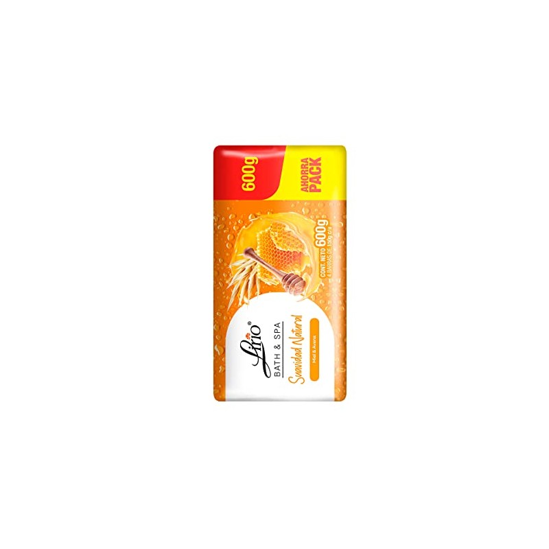 Lirio BathSpa Avena 150g 4 Piezas