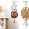 Yulejo Macrame Hat Hangers Boho Hat Rack Cowboy Hat Hanger