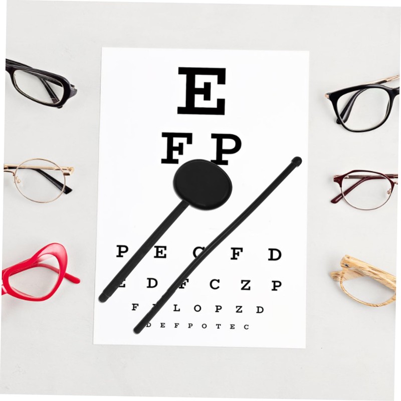 Gatuida Handheld Eye Occluder Set Lightweight Testing Pointers with Skid