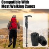 6Pcs Trekking Rubber Pad, Trekking Pole Tips, Replacement Rubber Feet