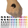 Stegosaurus the Spikey Dinosaur Temporary Tattoo Water Resistant Fake Body