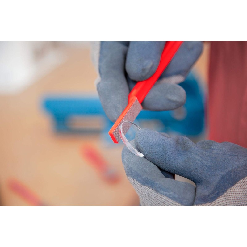 KGS PRO-Files Diamond Hand Files, 4 Pieces, 38x19 mm, Flat