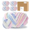 Bulky Chunky Yarn for Hand Knitting Blanket – #10 Jumbo