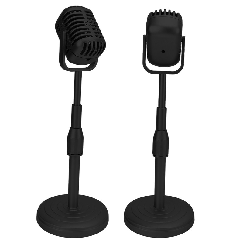 Simulation Old Fashioned Microphone Model with Stable Base and Support
