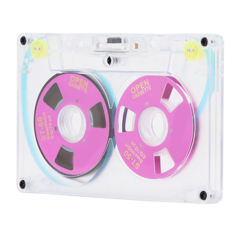 Blank Cassette Tapes for Recording Audio Tapes Low Noise High