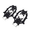2pcs/set 12 Tooth Crampons Shoe Cover Rust Resistance Durable Outdoor
