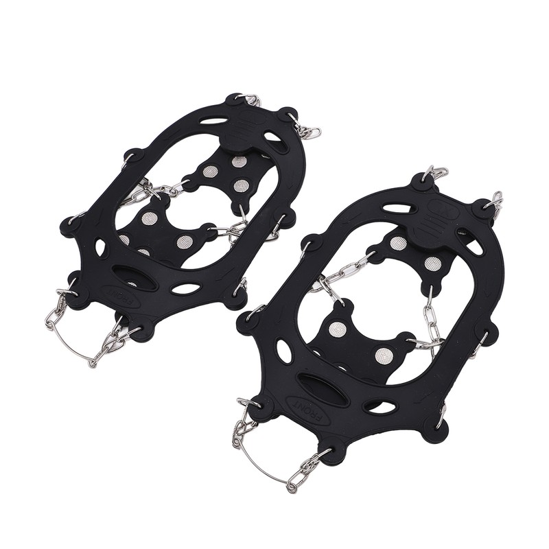 2pcs/set 12 Tooth Crampons Shoe Cover Rust Resistance Durable Outdoor