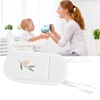 Crib Organizer Hanging Soft Comfortable Breathable Portable Storage Supplies for