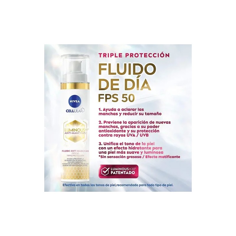 Kit Anti-manchas Rutina Facial Completa Nivea Luminous 630