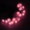 Sobeta-Solar String Lights Garden, 6M 30LED Rose Flower Fairy Lights