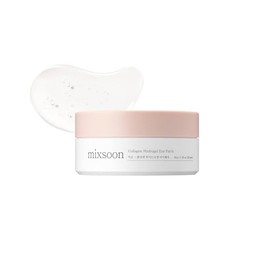 Mixsoon Parches de Hidrogel de Colágeno para Ojos, Colágeno Molecular 300Da, Fórmula Francesa, 84g
