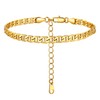 Bestyle Anklet, Women's, Men's, Stainless Steel, Chain, Hypoallergenic, Leave on,