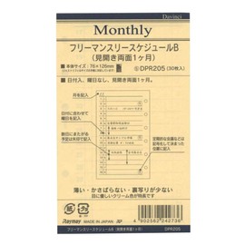 レイメイ藤井 ダヴィンチ リフィル フリーマンスリーB ポケットサイズ DPR205