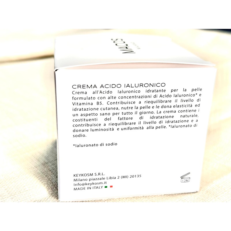 MACOS MILANO Hyaluronic Acid Face Cream 50 ml – Anti-Aging