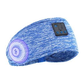 GNEGNI Sleep Headphones Bluetooth 5.4 Headband Wireless Ultra-Thin HD Stereo Speakers Headband Earphone, Unique Gifts for Women Men Sports Workout Yoga Travel Meditation