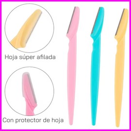 Perfiladores de cejas - Perfiladores de rostro- Depilador de cejas. Perfiladores faciales. Contiene un set de 30 unidades. Los colores pueden variar. (30 Piezas colores variados)